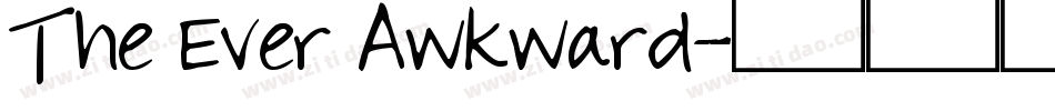 The Ever Awkward字体转换